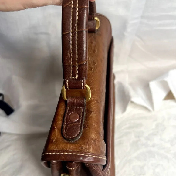 Carryland USA Faux Croc Satchel Purse Vintage - Picture 4 of 15